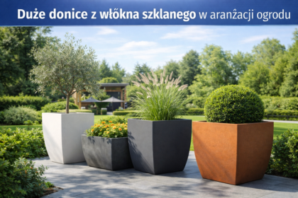 duże donice do ogrodu