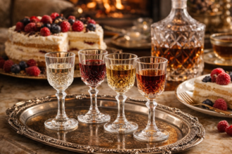 kieliszki do likieru krysztalowe