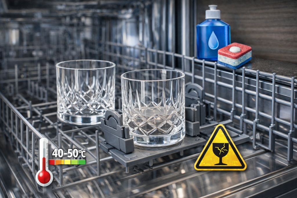 szklanki kryształowe do whisky w zmywarce